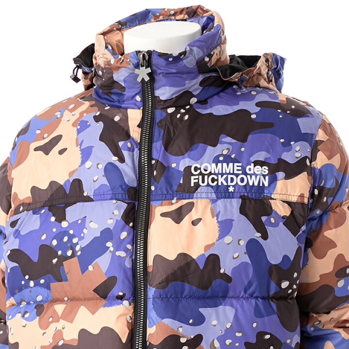 楽天市場】【COMME des FUCKDOWN】 CAMOエコダウンジャケット 