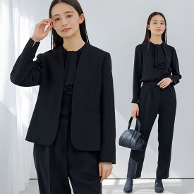 【WEB別注】【喪服・礼服】3点セット/ブラックフォーマルスーツ/洗える/七五三/オールシーズン／フォルムフォルマ（form forma）