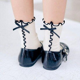 リボンメローソックス／アプレ レ クール（apres les cours）