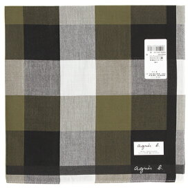 アニエスベー　メンズ　ハンカチ　カラーブロックチェック　【agnes b】／アニエスベー（agnes b.）