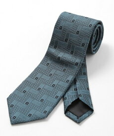 【TIE YOUR TIE(タイユアタイ)】ジオメトリック柄ネクタイ／メンズビギ（MEN'S BIGI）