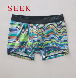 【SEEK】 ボクサ-ブリ-フ インクジェットプリント／シーク（SEEK）