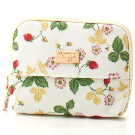 ウェッジウッド　ティッシュポーチ　ストロベリー インクブルー　【WEDGWOOD】／ウェッジウッド（WEDGWOOD）