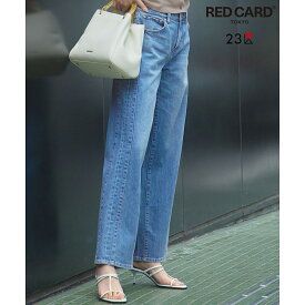 【RED CARD TOKYO×23区/VERY3月号掲載】デニム ライン ワイドパンツ／23区（23KU）