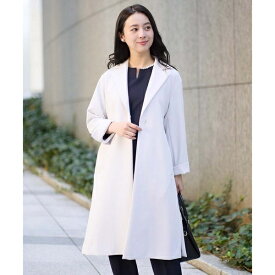 【小さいサイズ】ライトダブルクロスチェスターコート/洗える／MK ミッシェルクラン（MK MICHEL KLEIN ）