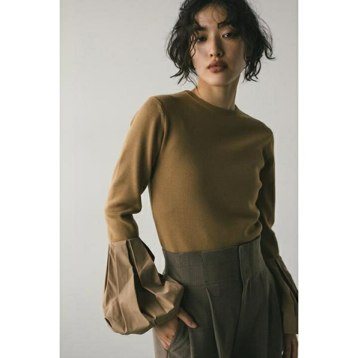 STYLEMIXER（スタイルミキサー）の「ヘムバルーンニットトップ（ニット 