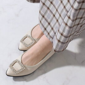 Bridget Birkin Walk◆2.5cmヒール◆ビジューモチーフポインテッドパンプス／ブリジットバーキン ウォーク（Bridget Birkin Walk）