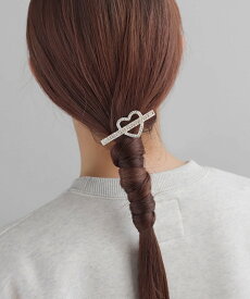 ビジューハートクリップ／アネモネ（ANEMONE）