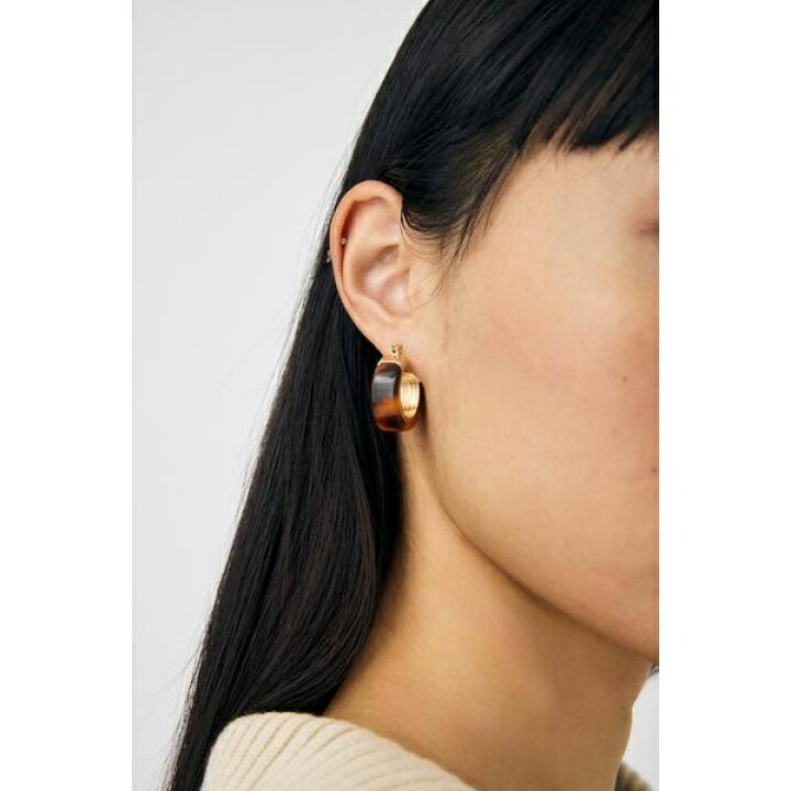 楽天市場】MARBLE CLASSIC HOOP イヤリング／マウジー（MOUSSY 