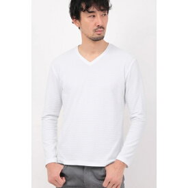HIGH STREET∴RIPAトライアングルモノグラム長袖Vネックカットソー／ハイストリート（HIGH STREET）