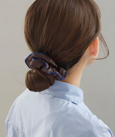 バイカラーパイピングシュシュ／アネモネ（ANEMONE）