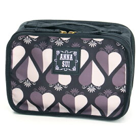 アナスイ　収納ポーチ/トラベルポーチ　小　ミニポーチ付き　シックハート　【ANNA SUI】／アナ スイ（ANNA SUI）