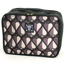 アナスイ　収納ポーチ/トラベルポーチ　中（1泊用サイズ）　シックハート　【ANNA SUI】／アナ スイ（ANNA SUI）