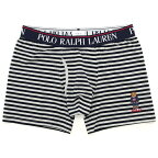 ボクサーブリーフ　ストライプ コアフラッグセーターベア刺繍／ポロ ラルフ ローレン（POLO RALPH LAUREN）