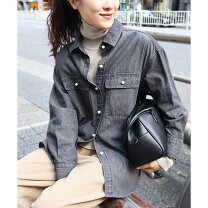 楽天市場】blanc basque パールボタン デニムシャツの通販