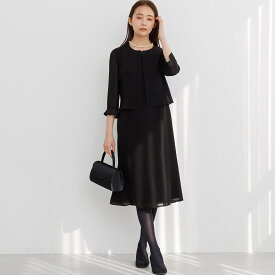 【喪服】【洗える】WEB限定/ワンピース/ブラックフォーマル/夏／フォルムフォルマ（form forma）