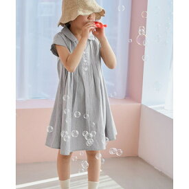【KIDS/キッズ】コードレーンシャツワンピース／ロペピクニックキッズ（ROPE' PICNIC KIDS）