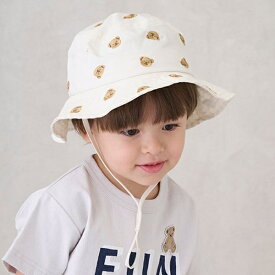 【遮熱】刺しゅうバケットハット／プティマイン（petit main）