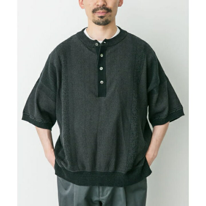 楽天市場】YASHIKI Fumon Henley Knit／アーバンリサーチ ドアーズ 