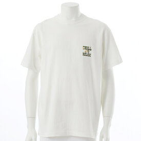 【CHILLAX】カモフラ柄バックプリントショートスリーブTシャツ 半袖T／トランジション（TRANSITION）