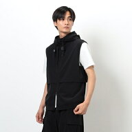 「Daily TECH Series」 クイックドライ ベンチレーションジップベスト／コムサイズム（COMME CA ISM）
