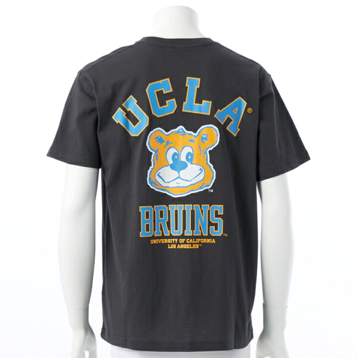 Tシャツ UCLA ユーシーエルエー UCLA Univ プリント 天竺 半袖Tシャツ ユニセックス 3色 M L アメカジ レディース トップス カレッジロゴ カットソー JEMORGAN いろいろサイズ アメカジ and CUBE SUGAR