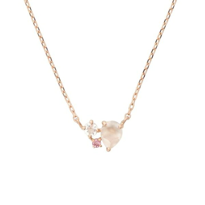 サマンサティアラ ダイヤネックレス 0.1ct K10PG 40.5cm K10 PG 