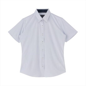 レギュラー 半袖 形態安定 ニットシャツ ストレッチ レディースシャツ／ブリックハウス（BRICKHOUSE）