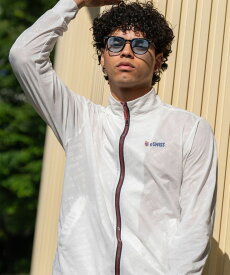 【K-SWISS/ケースイス】ラッシュガードフルジップパーカー／ケースイス（K-SWISS）