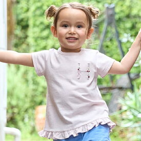 【プティプラ】アルファベットTシャツ／プティマイン（petit main）