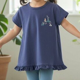 【プティプラ】アルファベットTシャツ／プティマイン（petit main）