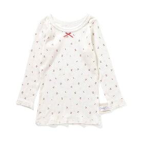 GIRLSリブ長袖肌着／アプレ レ クール（apres les cours）