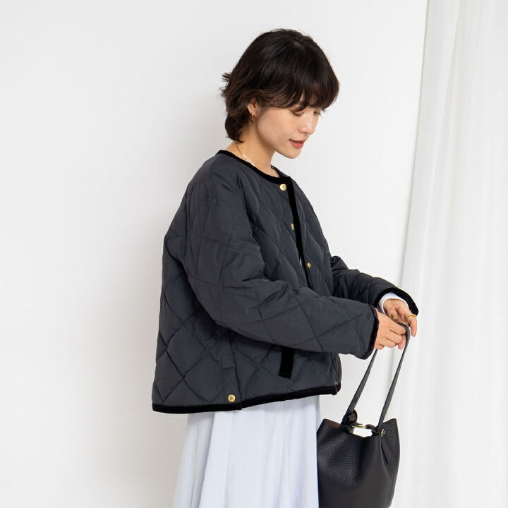 楽天市場】【TAION×LIMONTA】別注ベロアパイピングショートダウン 【TAION×LIMONTA】別注ベロアパイピングショートダウン