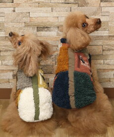 【全8色×5サイズ展開！】シャギーボア ベスト ドッグウェア／クリフメイヤー（KRIFF MAYER）