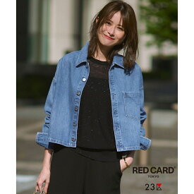 【見上愛さん着用/RED CARD TOKYO×23区】クロップド デニム ジャケット／23区（23KU）