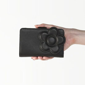 ビッグデイジーパッチ Lウォレット／マリークワント（MARY QUANT）