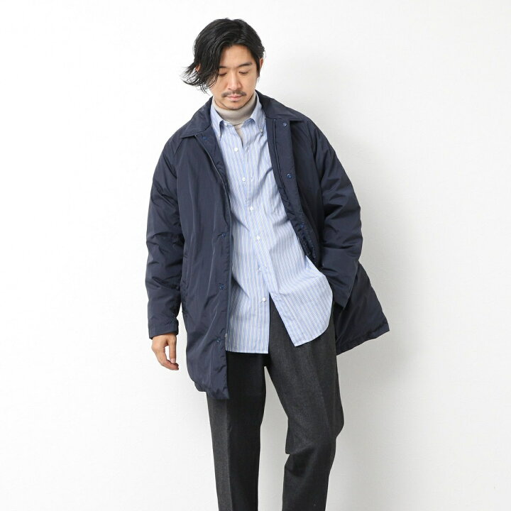 楽天市場】【TAION/タイオン】別注ダウンステンカラーコート 25AW 