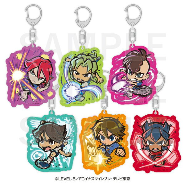 イナズマイレブン_イートゥーン トレーディングアクリルキーホルダー C 【BOX／6個入り】／colleize（colleize）