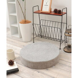 ベロアコンビシートクッション ラウンド H8cm／LBC（LBC）