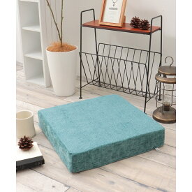 ベロアコンビシートクッション スクエア H8cm／LBC（LBC）