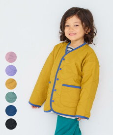 【マシンウォッシャブル】ヒョウタンキルトカーディガンジャケット／マーキーズ（MARKEY'S）