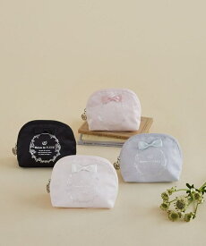 サテンリボンラウンドポーチ／メゾン ド フルール（Maison de FLEUR）