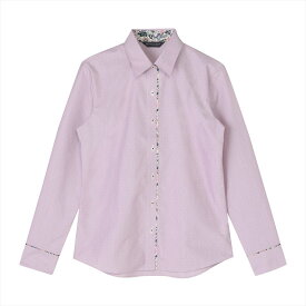 【透け防止】 レギュラー 長袖 形態安定 レディースシャツ／ブリックハウス（BRICKHOUSE）