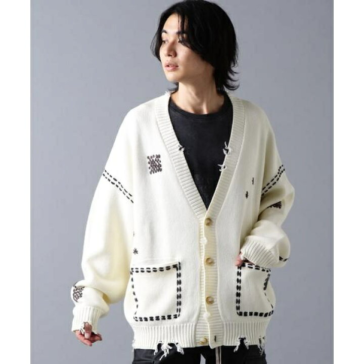 楽天市場】DankeSchon／ダンケシェーン／HAND STITCH KNIT CARDIGAN  