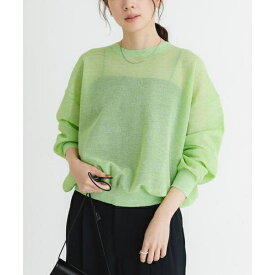 new basic　リネン混スポンディッシュニットプルオーバー／アーバンリサーチ（URBAN RESEARCH）