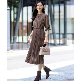 【洗える】ノーブルプリーツ ワンピース／エニィスィス（ANY SIS）