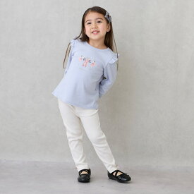 【プティプラ】GIRLS10分丈レギンス／プティマイン（petit main）