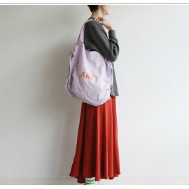 SIDE GATHER MIX TOTE／アースメイド（EARTHMADE）