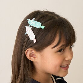アソートリボン付きヘアクリップ2Pセット／リセマイン（Lycee mine）