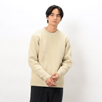 楽天市場】ニット ワッフル クルーネックの通販